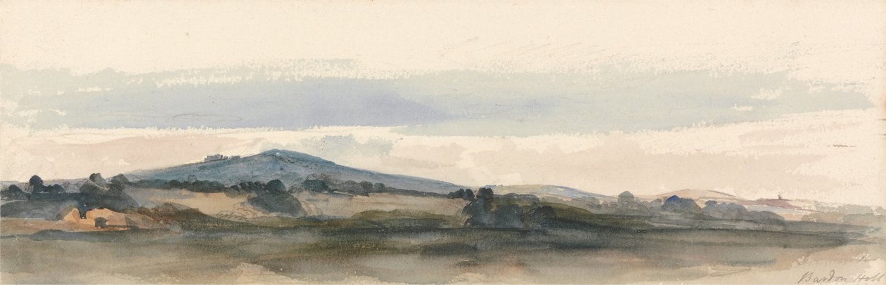 Bardon Hill, Charnwood Forest, Leicestershire af Peter de Wint