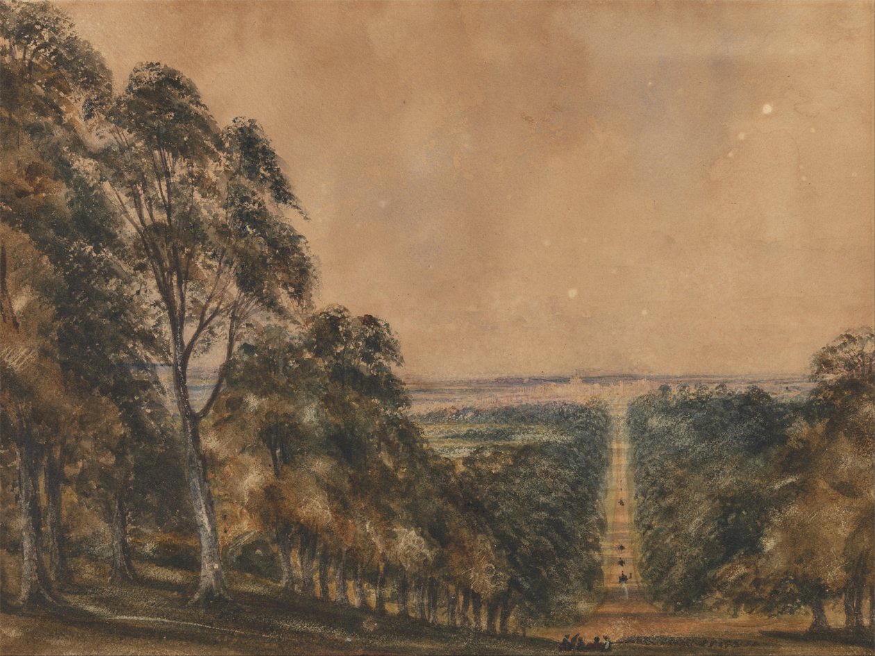 The Long Walk, Windsor af Peter de Wint