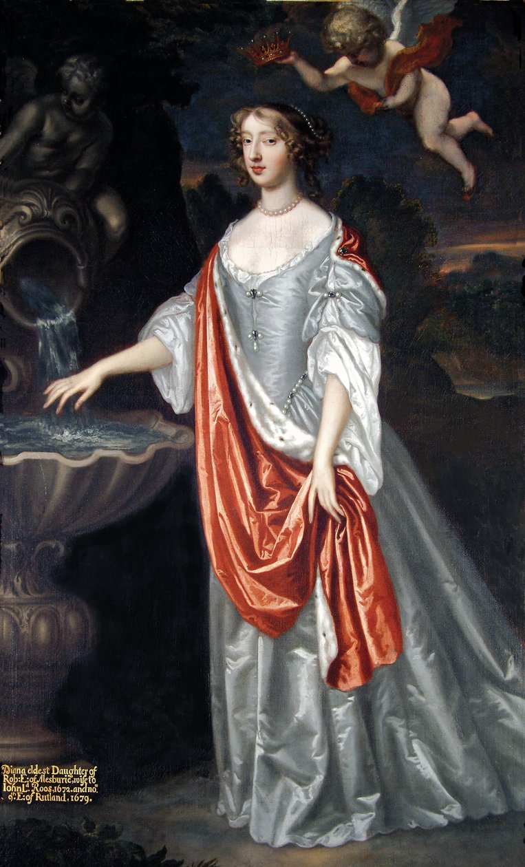 Diana Bruce, grevinde af Rutland af Peter Lely
