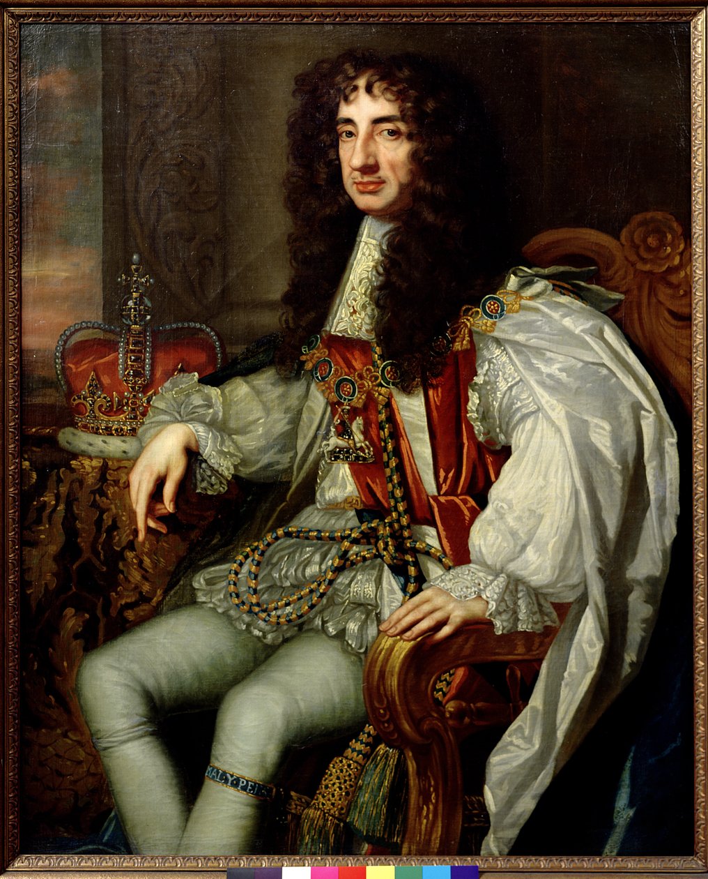 Kong Charles II (1630-85) af Peter Lely