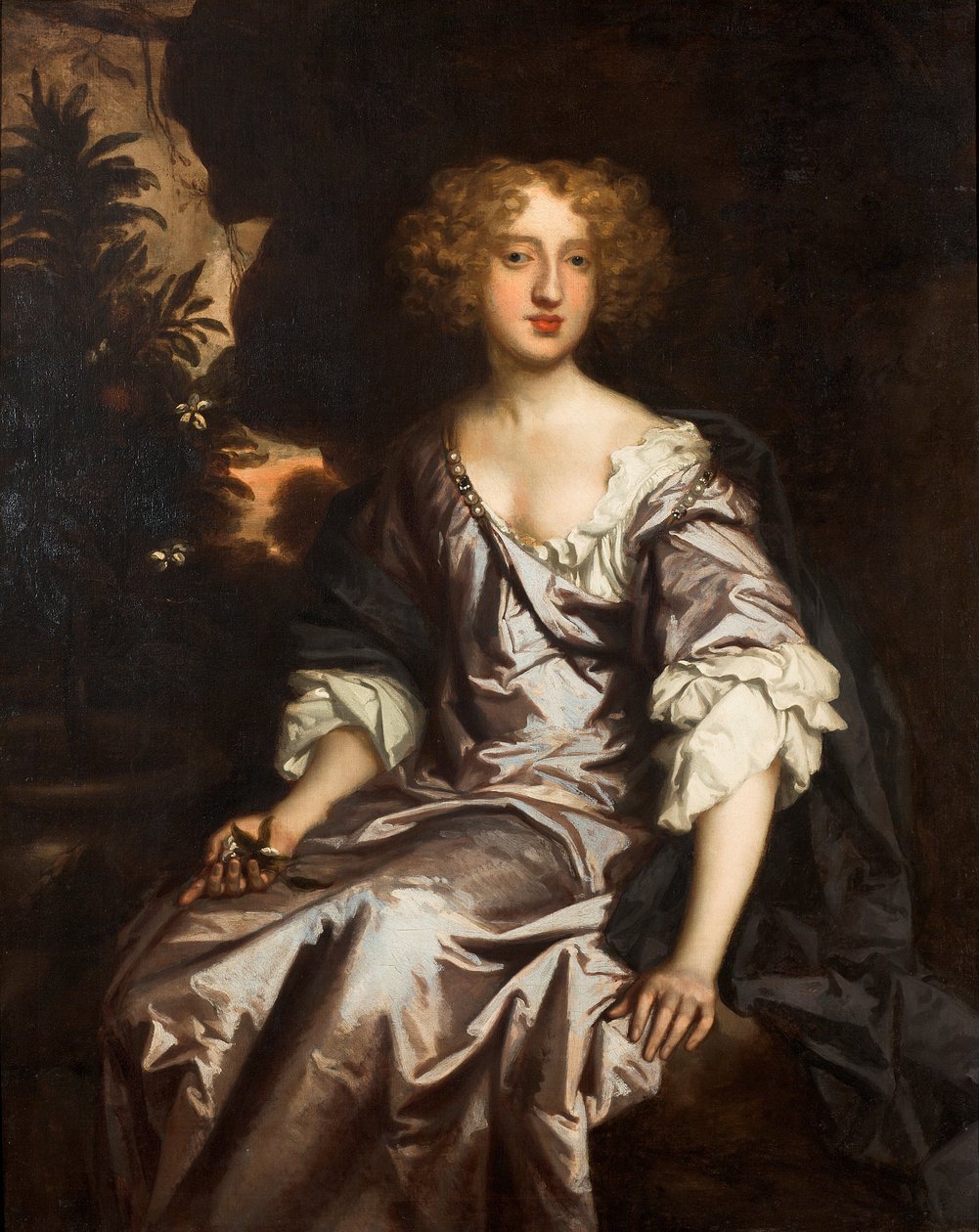 Portræt af Lady Elizabeth Strickland, født Pile af Peter Lely