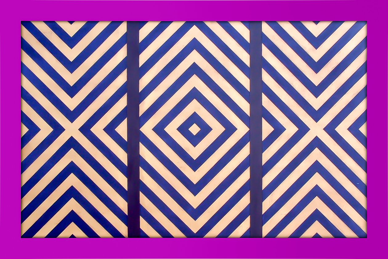 DIAGONAL TRIPTYK FORBEDRET 2018 af Peter McClure