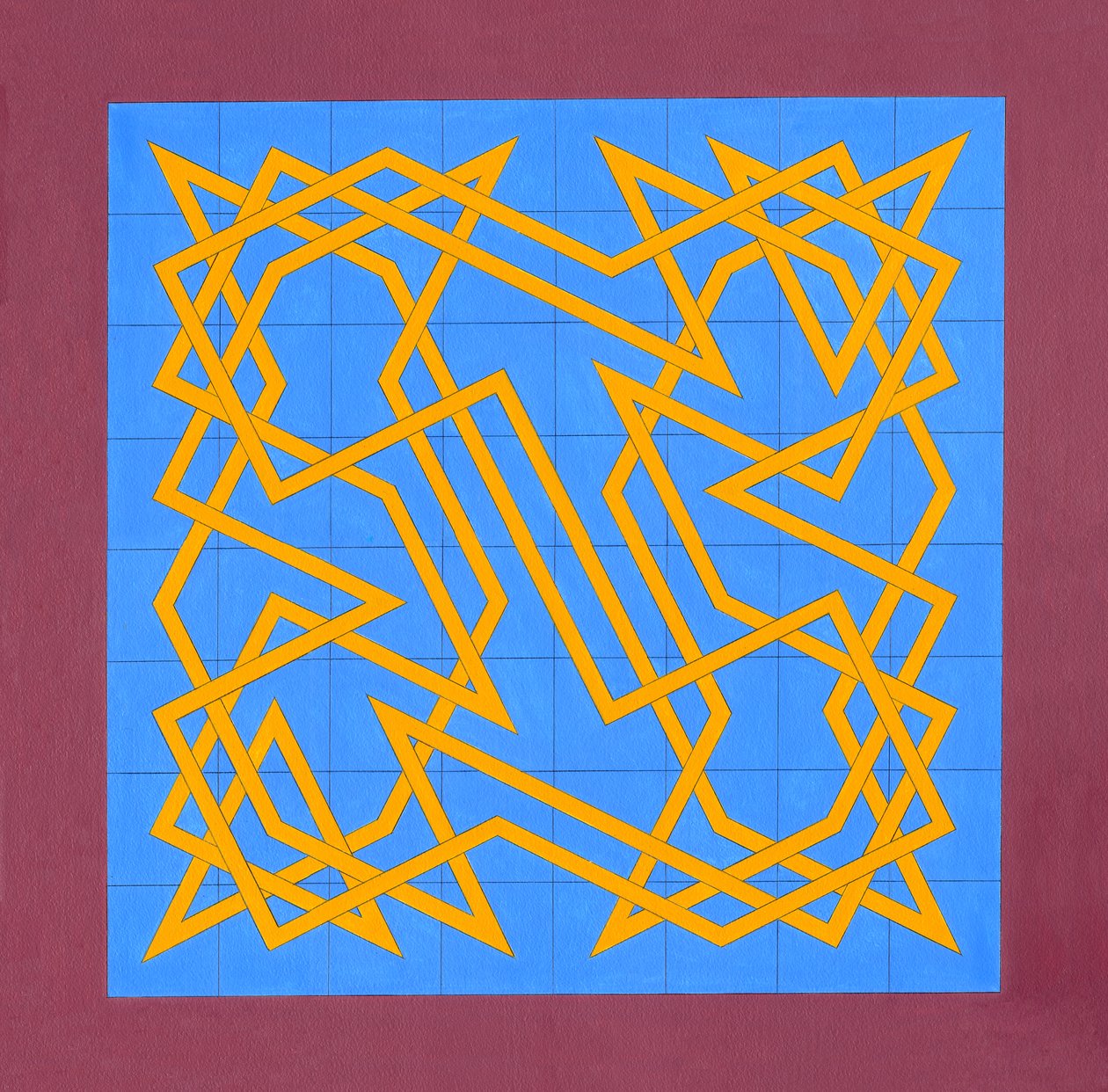 Knights Talisman, 2011 (akryl om bord) af Peter McClure