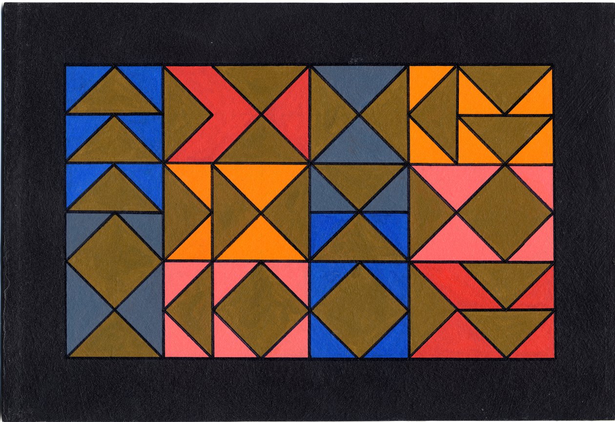 Nytår, 2009 (akryl på lærred) af Peter McClure