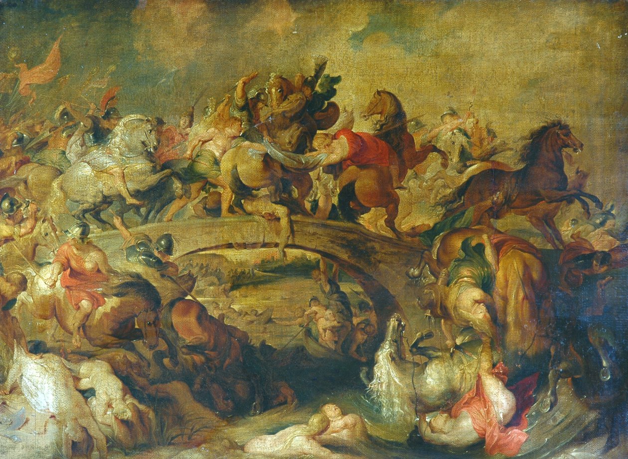 Slaget ved Amazonerne af Peter Paul Rubens