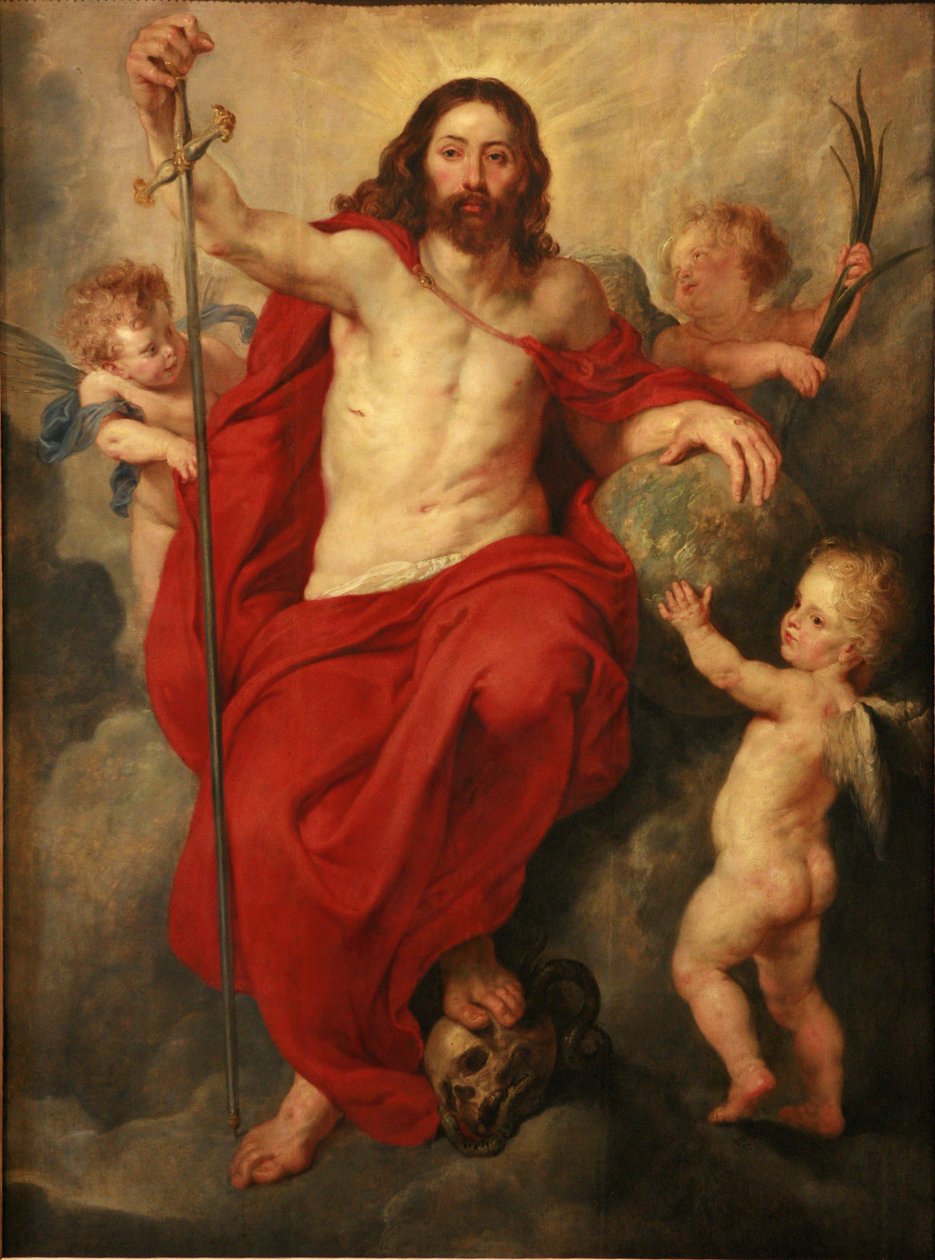 Kristus sejrer over død og synd af Peter Paul Rubens