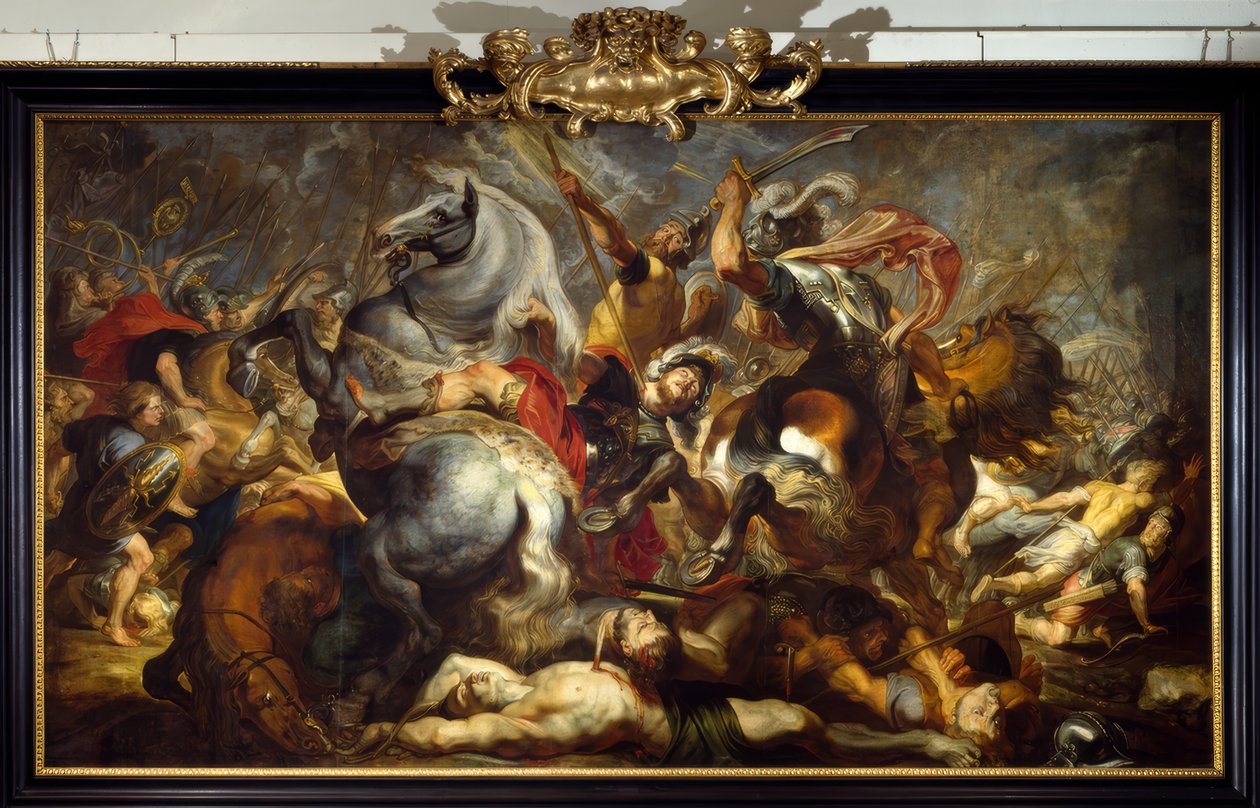 Decius Mus er dødeligt såret af Peter Paul Rubens