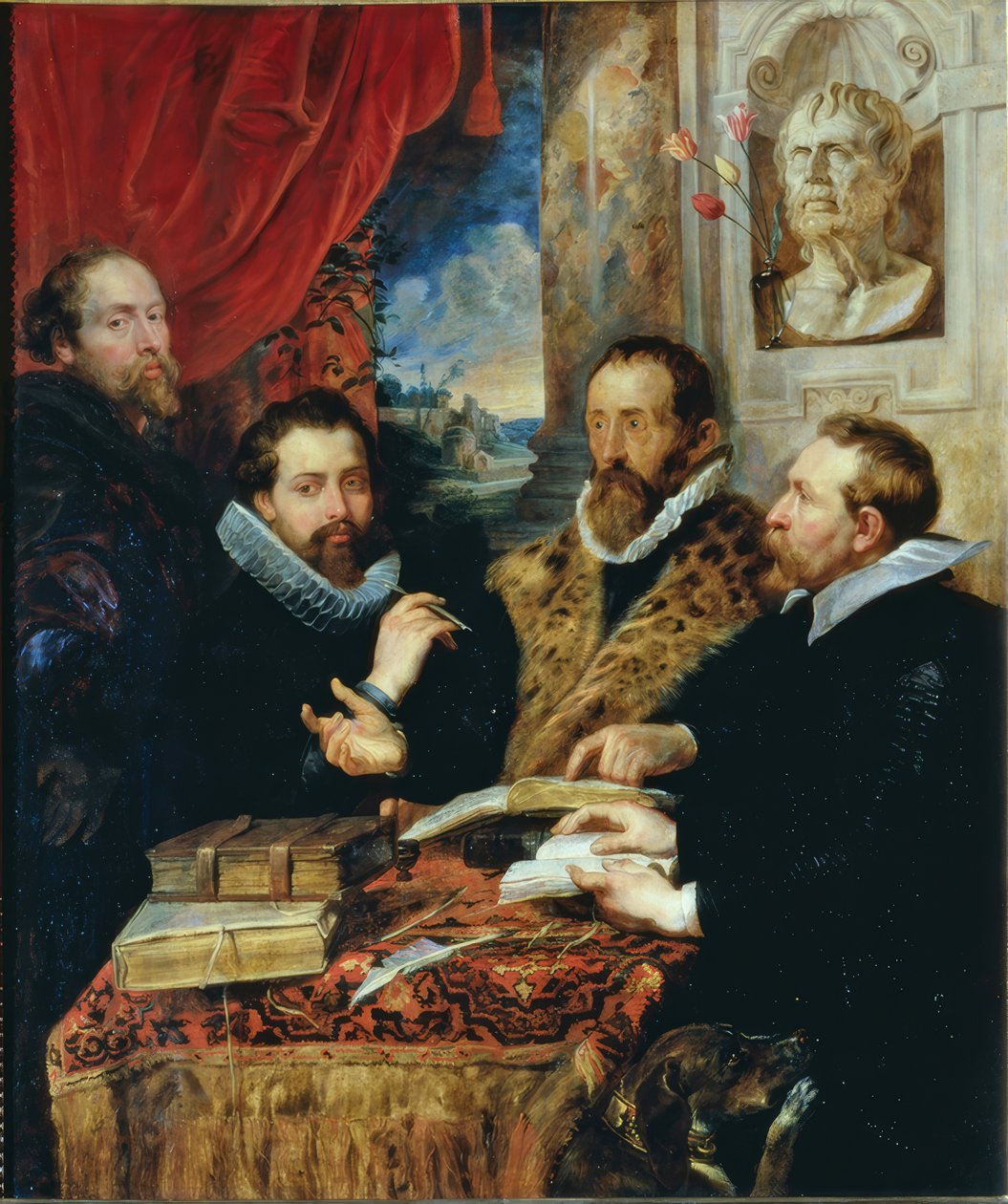 De fire filosoffer af Peter Paul Rubens