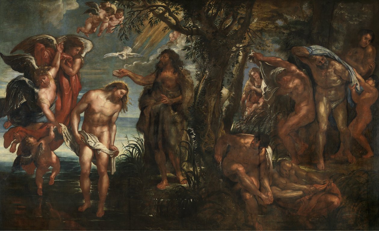 Kristi dåb af Peter Paul Rubens