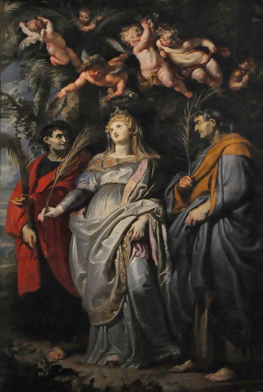 Flavia Domitilla van Terracina af Peter Paul Rubens