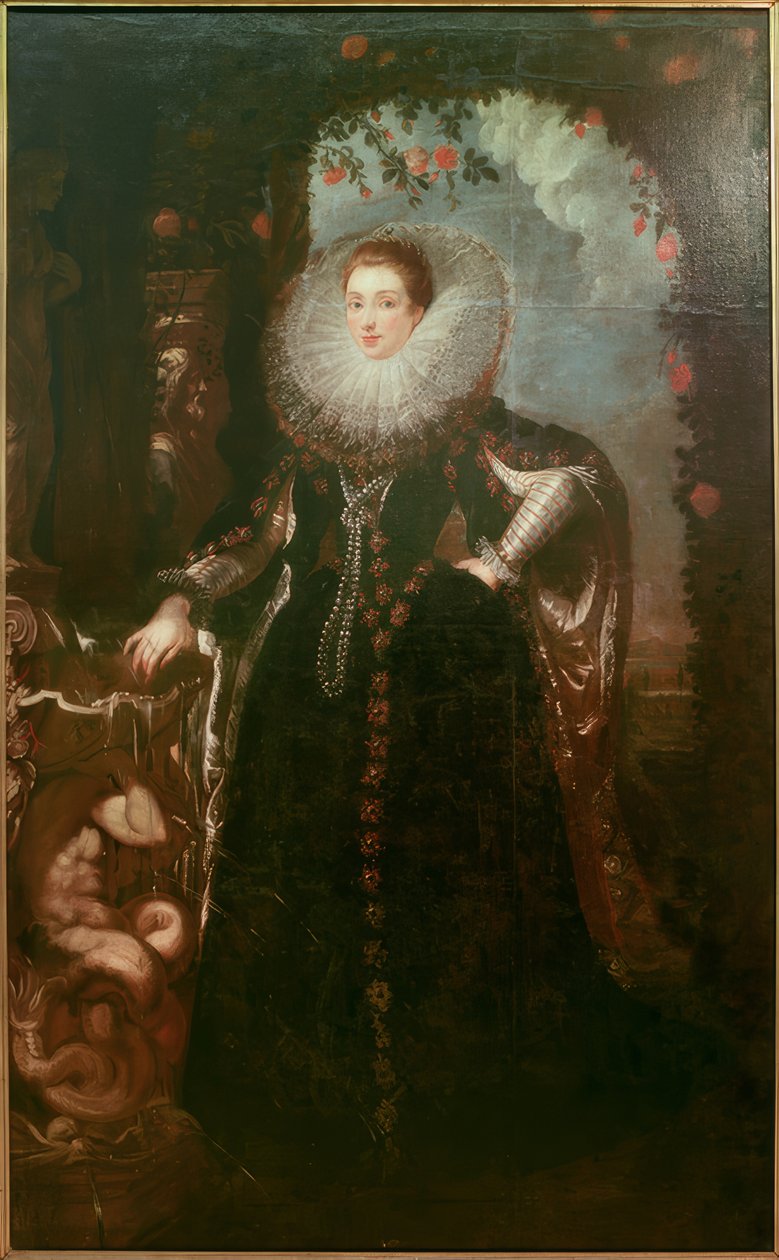Portræt af en kvinde af Peter Paul Rubens