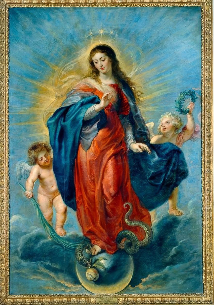 Ulastelig undfangelse af Peter Paul Rubens