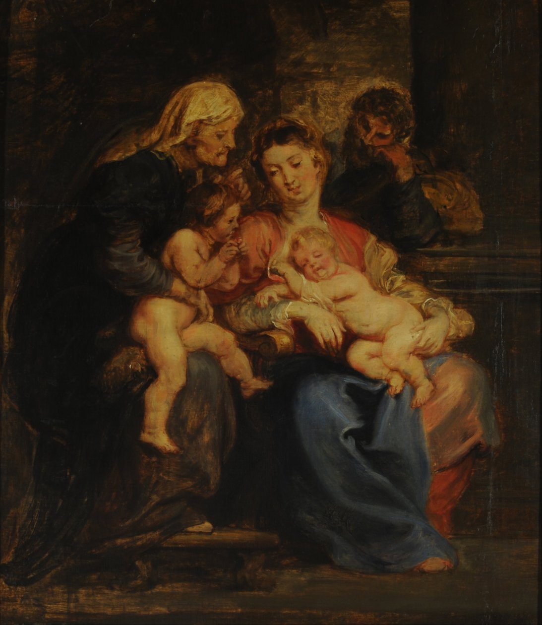 Den hellige familie med den hellige Elisabeth og den hellige Johannes af Peter Paul Rubens