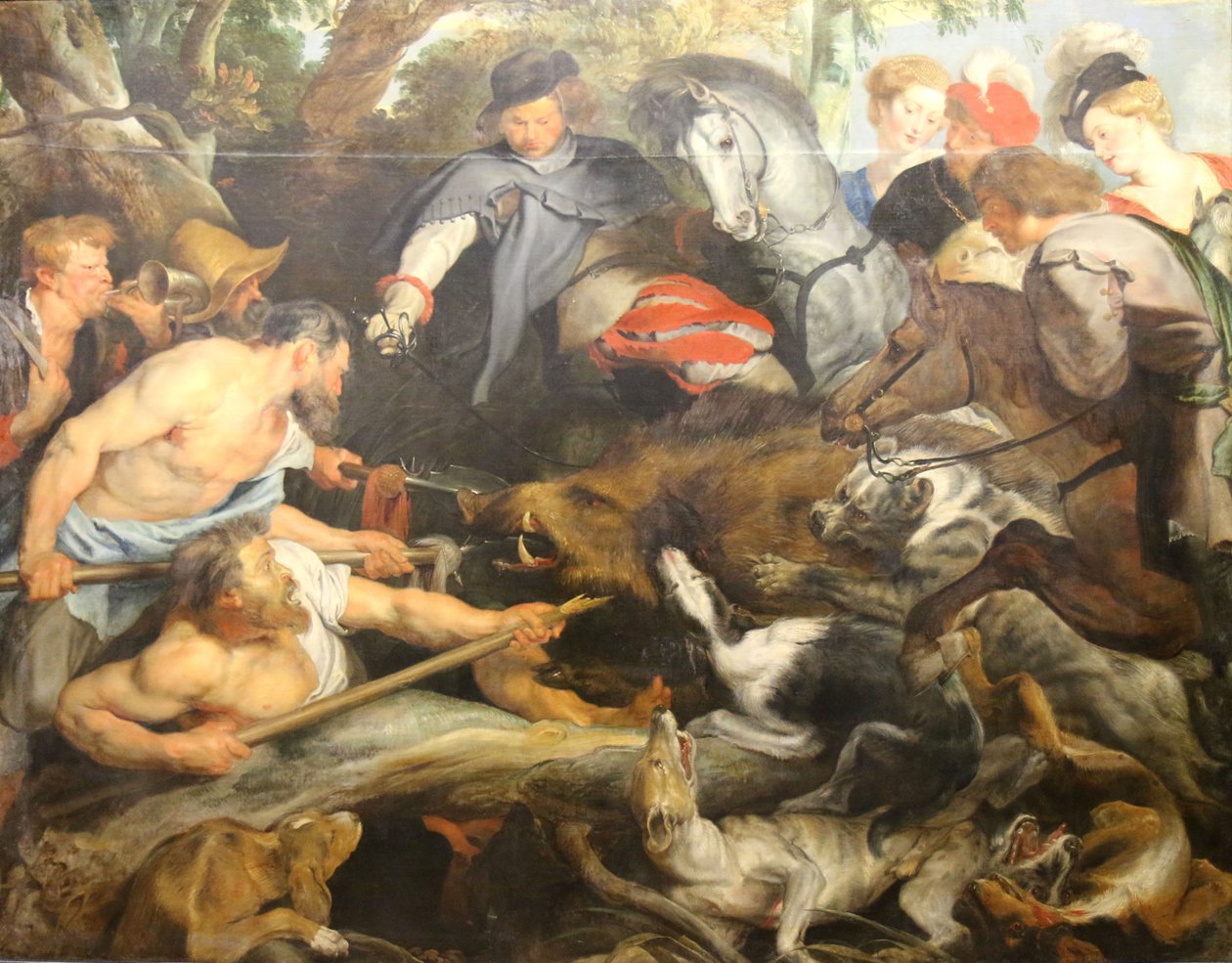 Vildsvin jagt af Peter Paul Rubens
