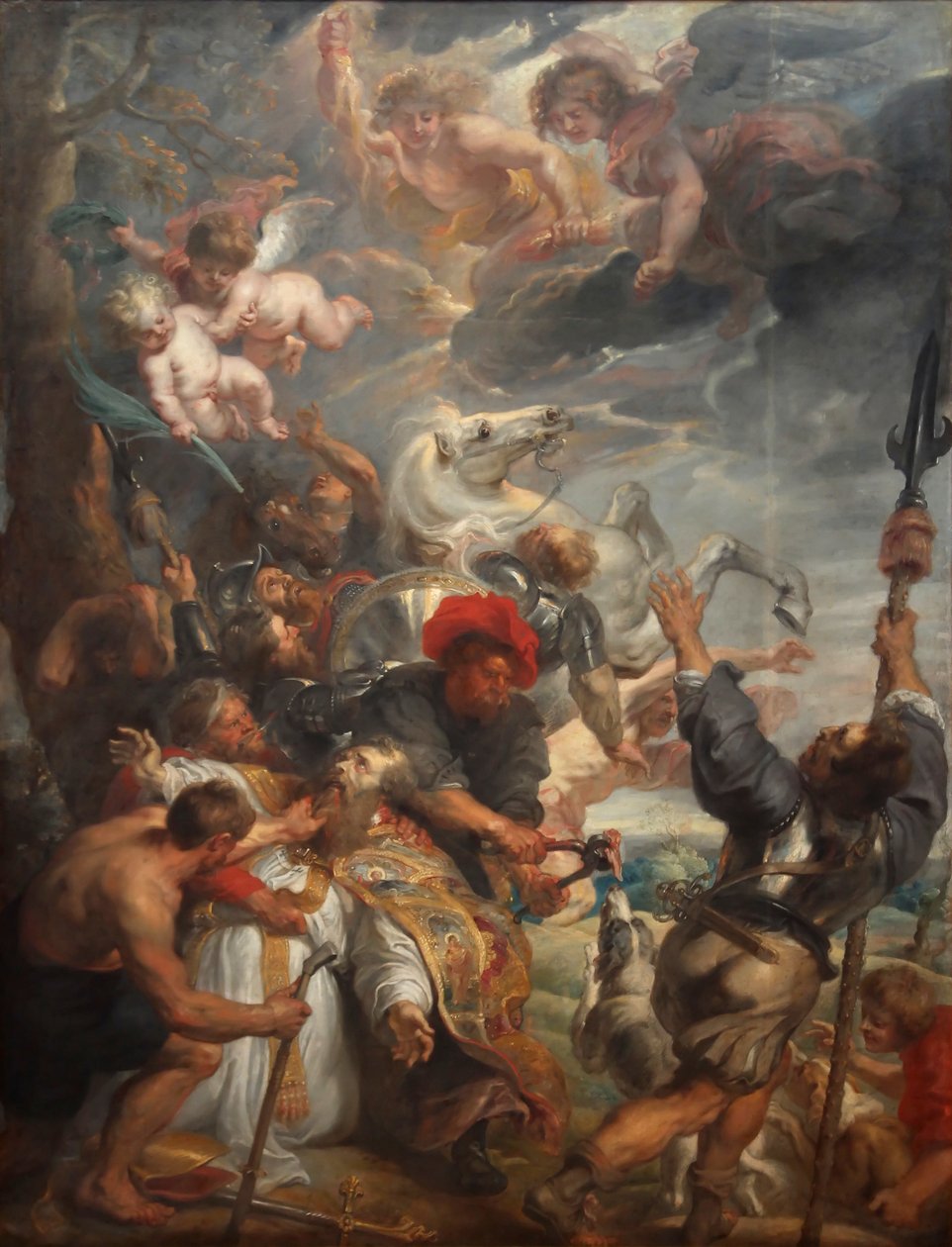 Saint-Liévins martyrium af Peter Paul Rubens