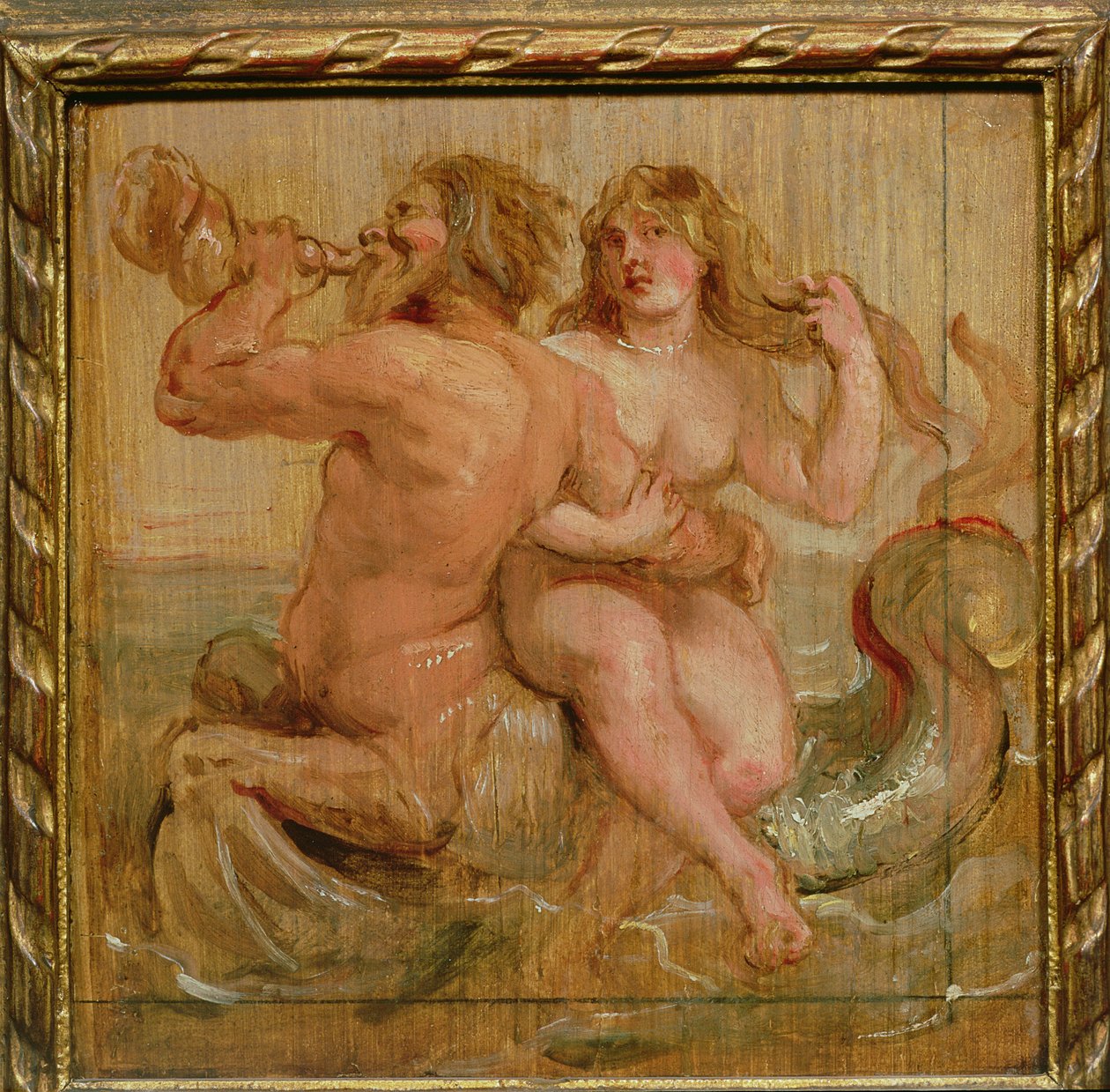 Nereid og Triton, 1636 af Peter Paul Rubens