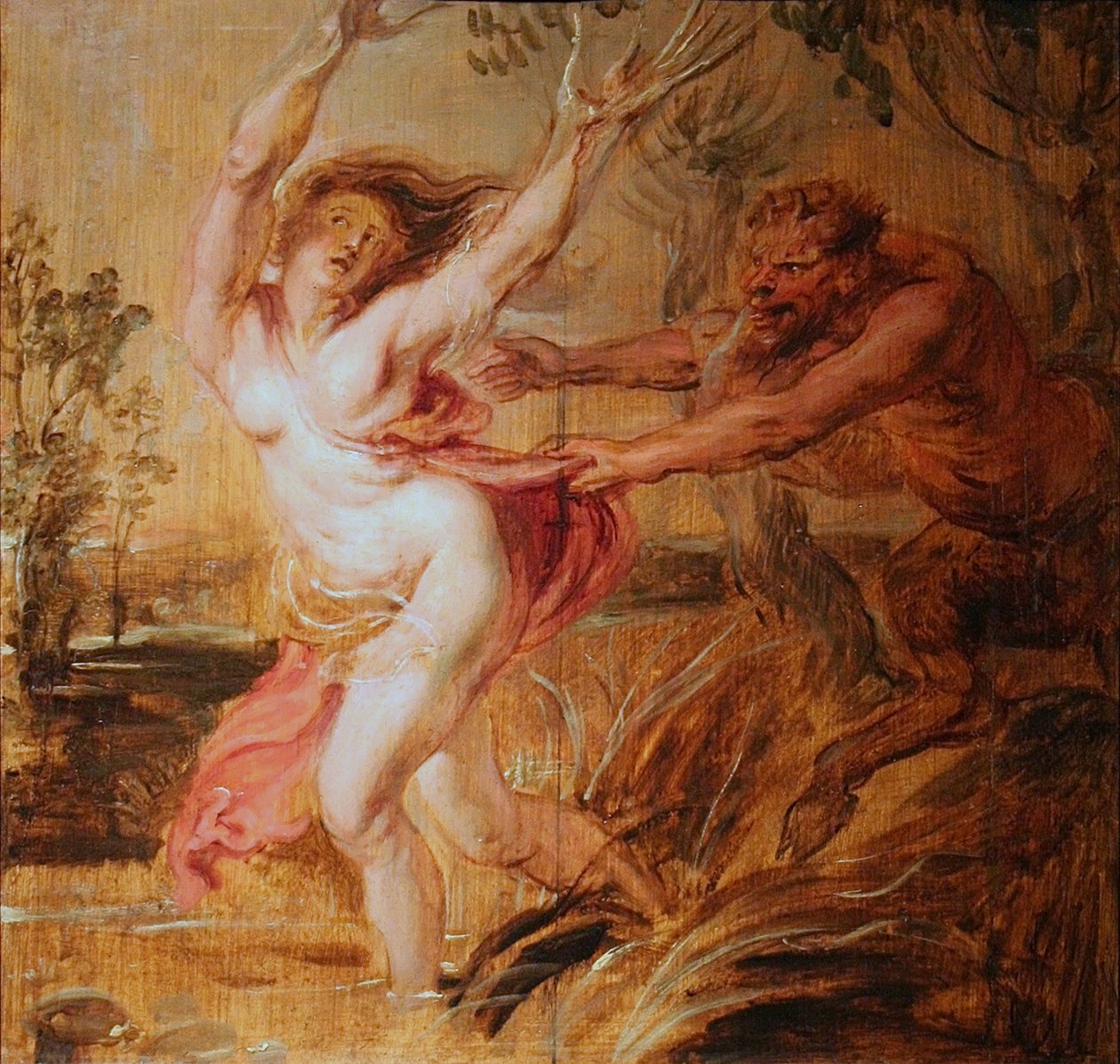 Pan og Syrinx af Peter Paul Rubens