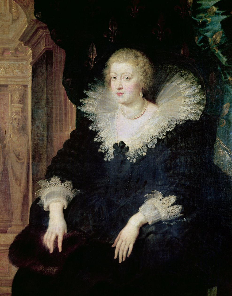 Portræt af Anne af Østrig (1601-66) c.1622 af Peter Paul Rubens