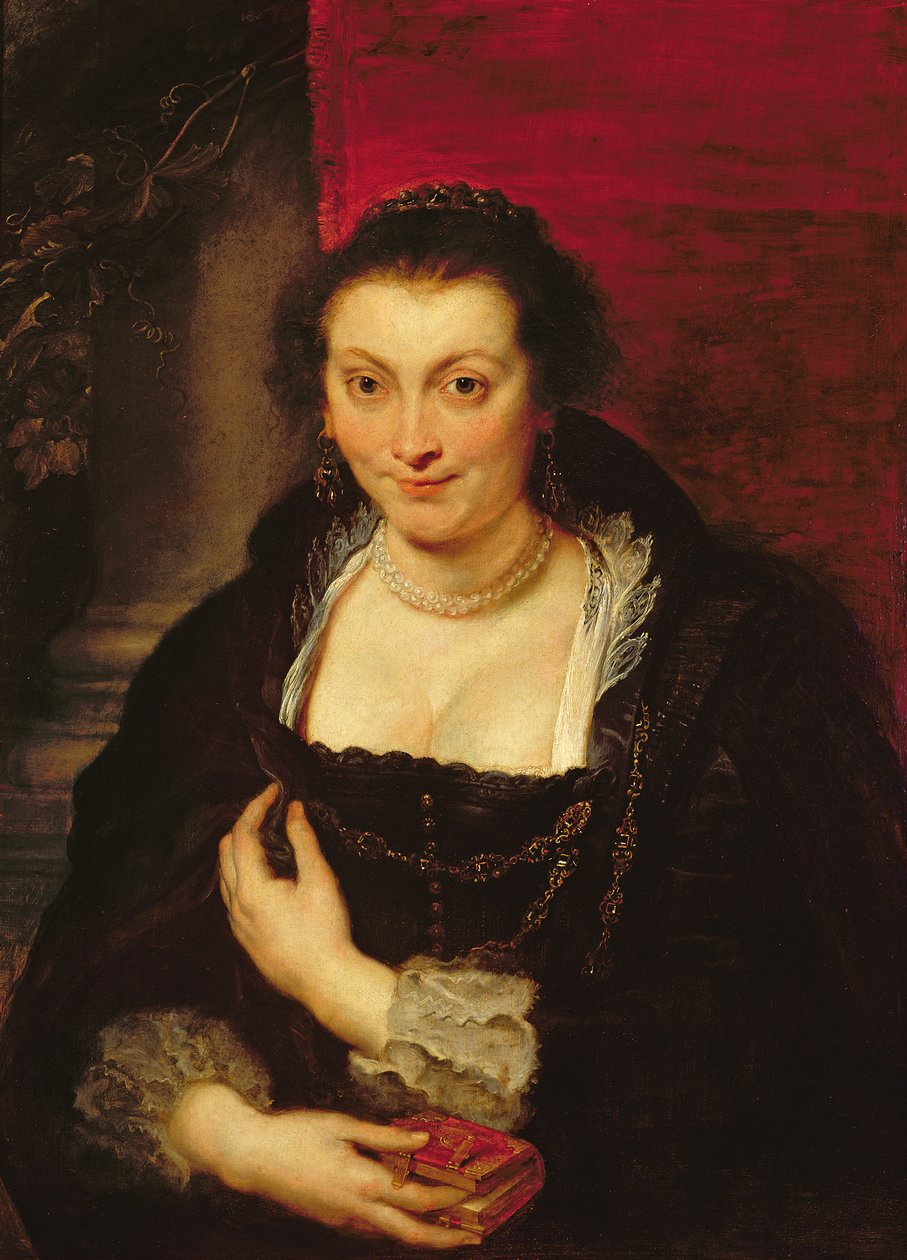 Portræt af Isabella Brant, c.1625-26 af Peter Paul Rubens