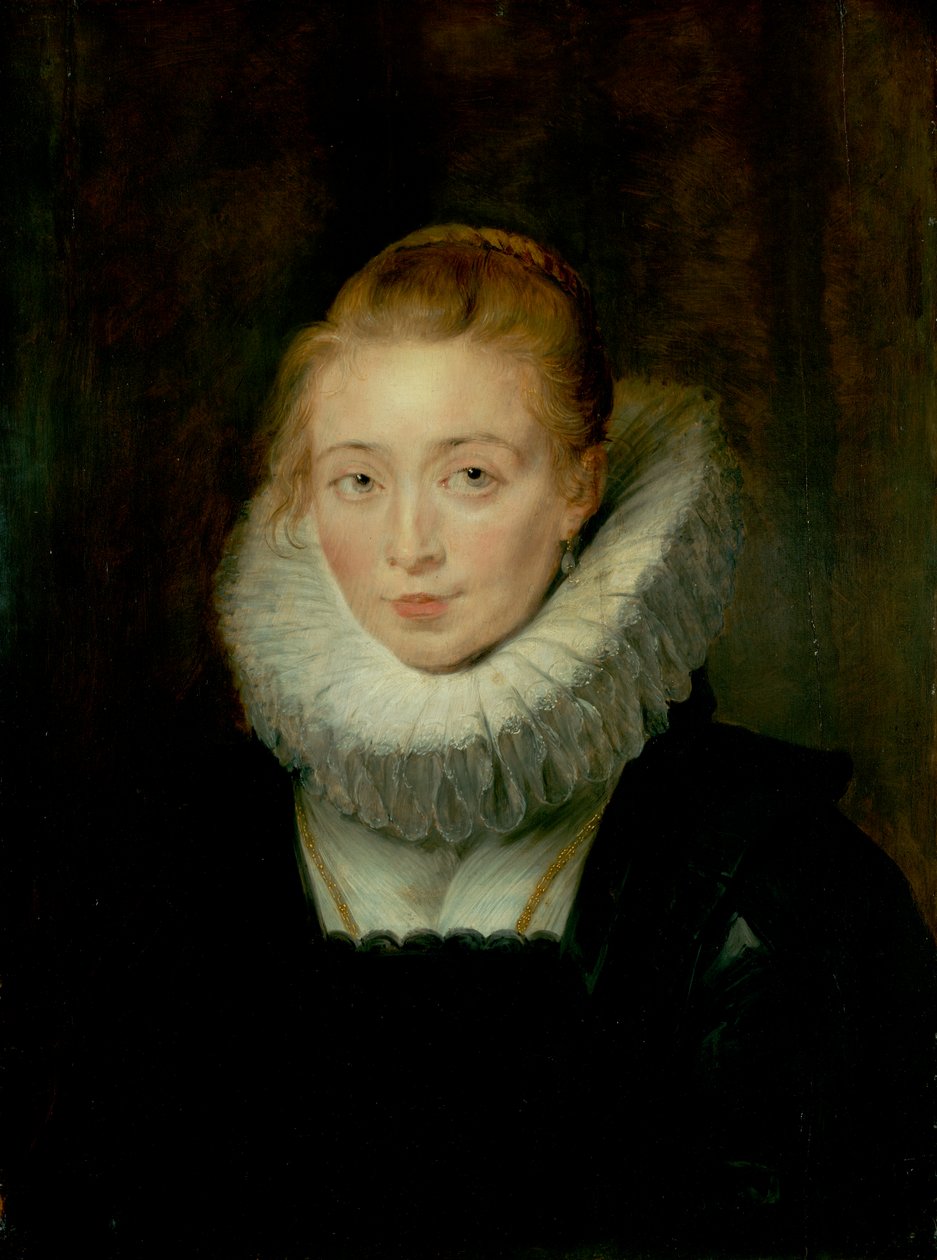 Portræt af Lady-in-Waiting til Infanta Isabella af Peter Paul Rubens