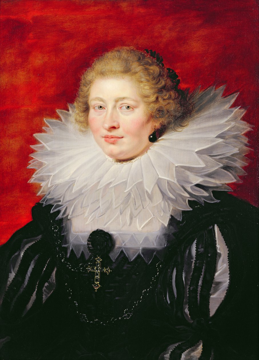 Portræt af Madame de Vicq, 1625 af Peter Paul Rubens