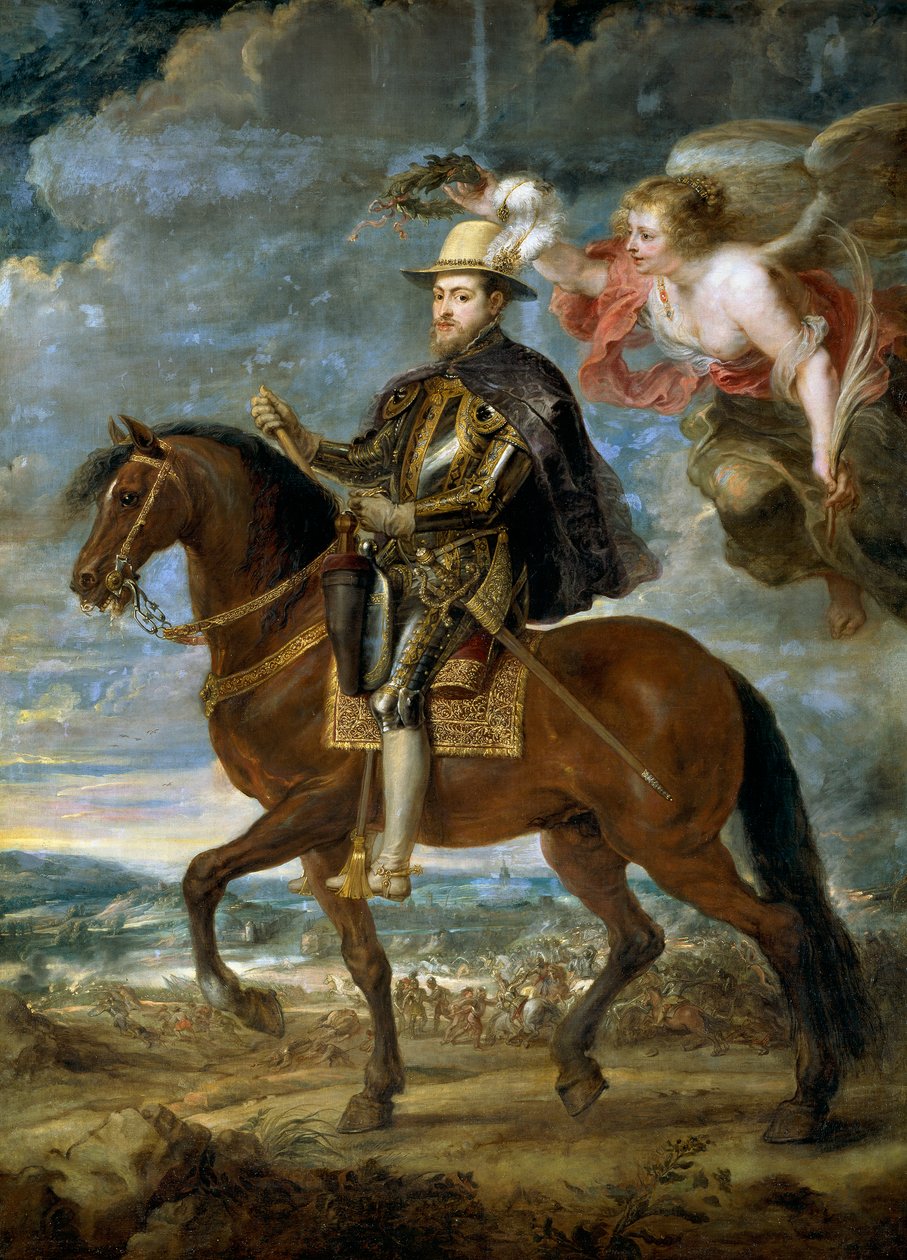 Portræt af Filip II af Spanien af Peter Paul Rubens