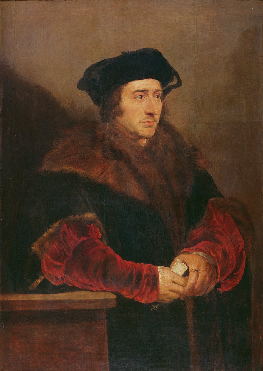 Portræt af Sir Thomas More af Peter Paul Rubens