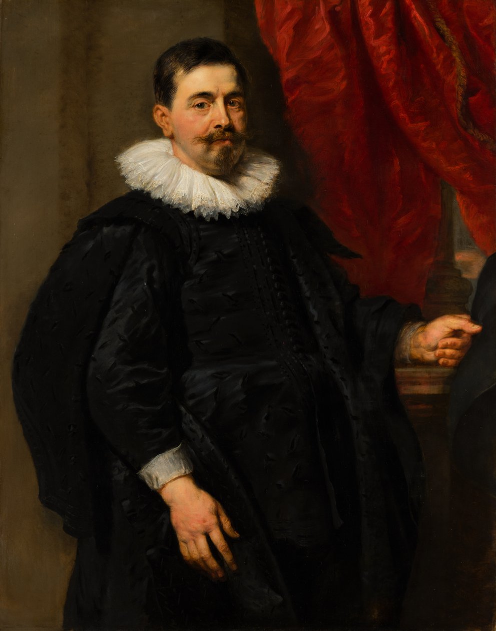 Portræt af en mand, muligvis Peter van Hecke (1591-1645), ca. 1630 af Peter Paul Rubens