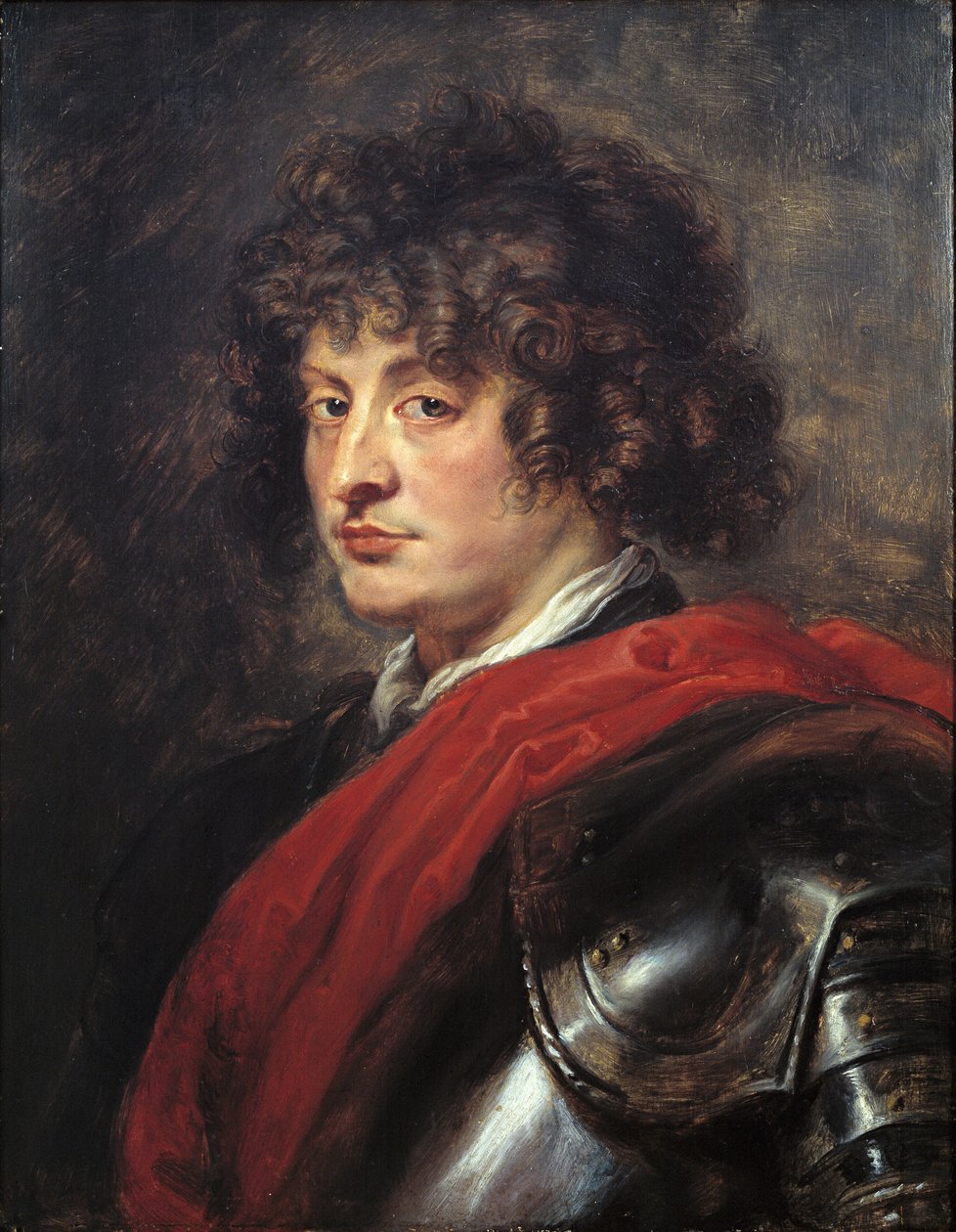 Portræt af en ung mand i rustning, c.1620 af Peter Paul Rubens