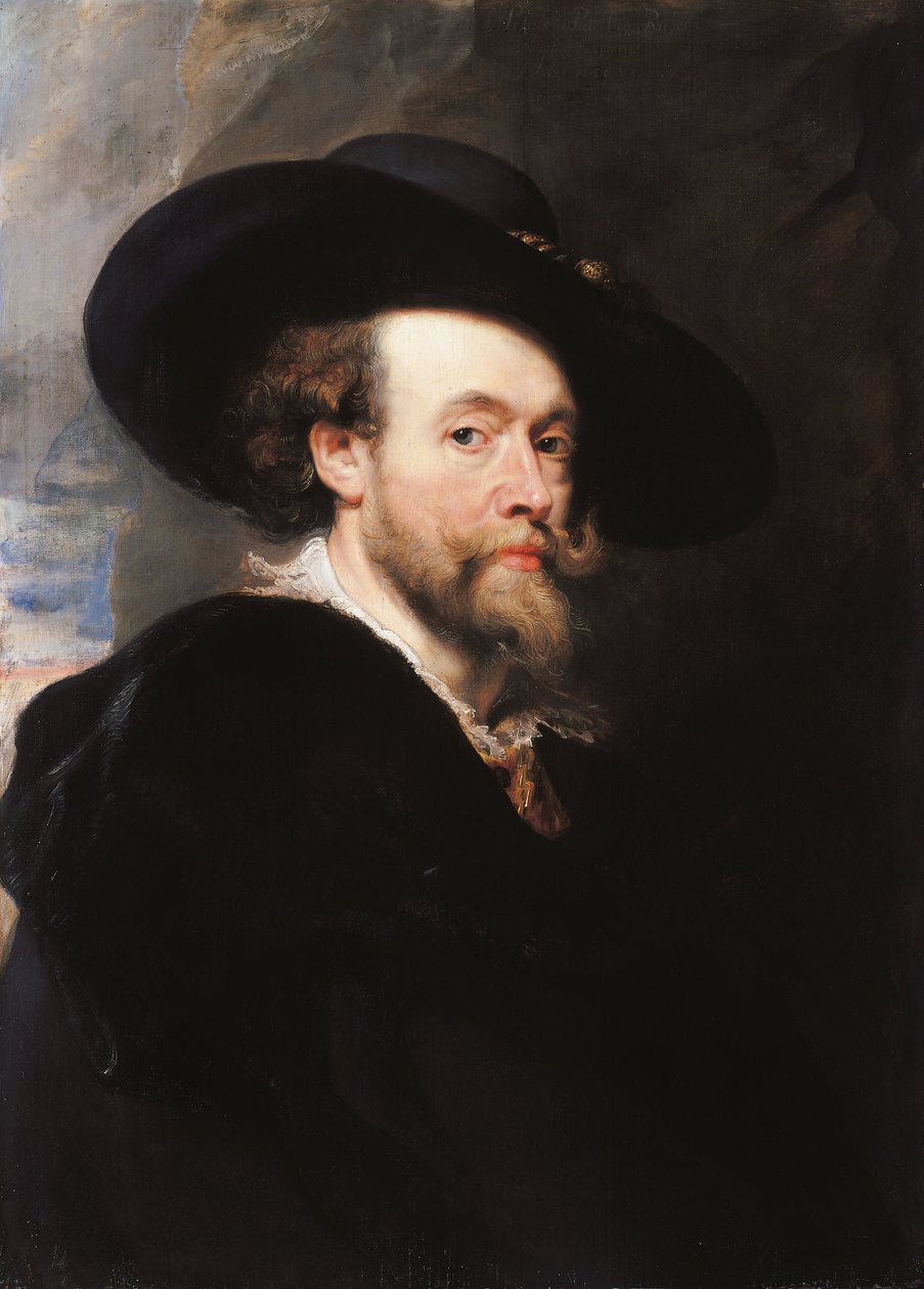 Portræt af kunstneren af Peter Paul Rubens