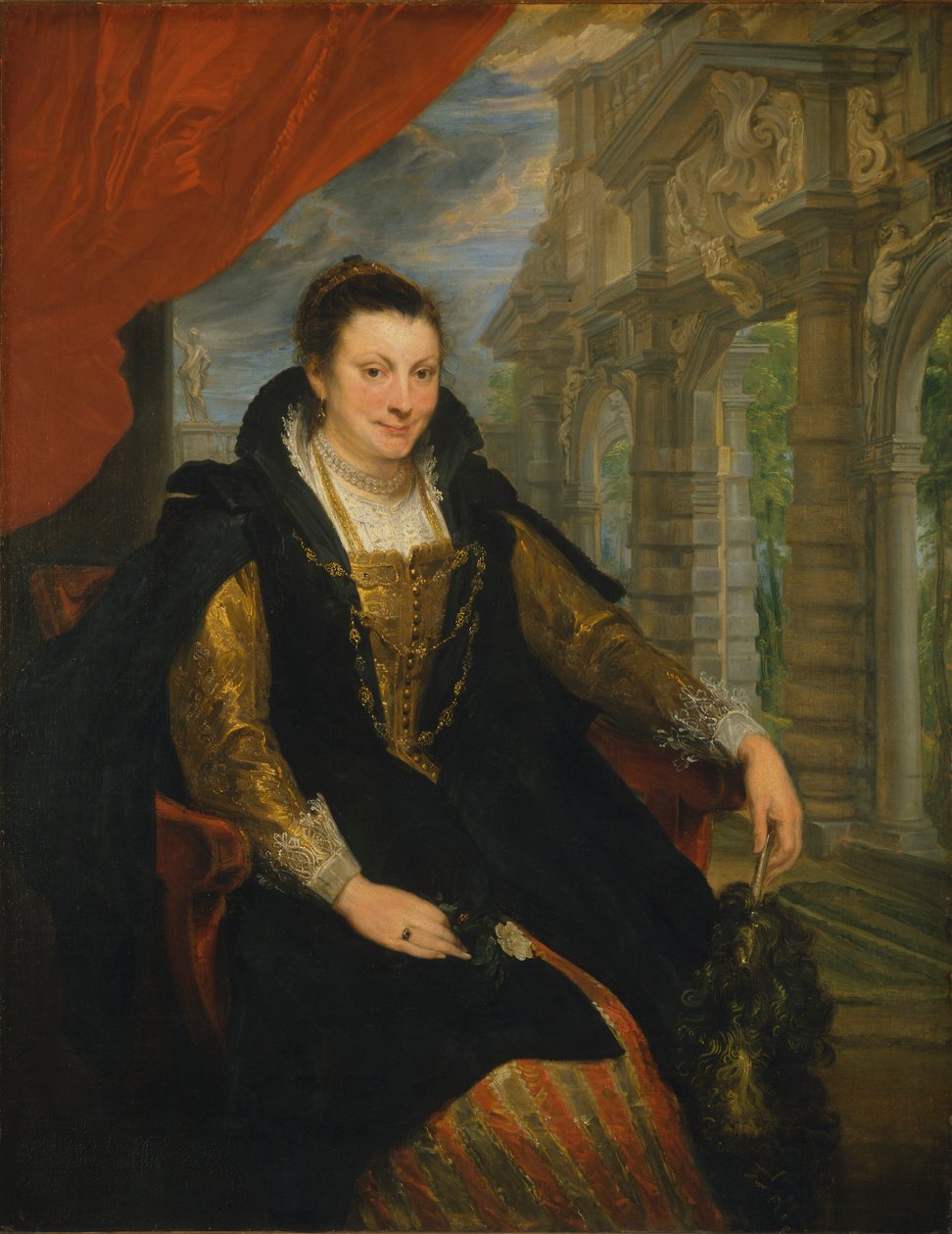 Portræt af Isabella Brandt af Peter Paul Rubens