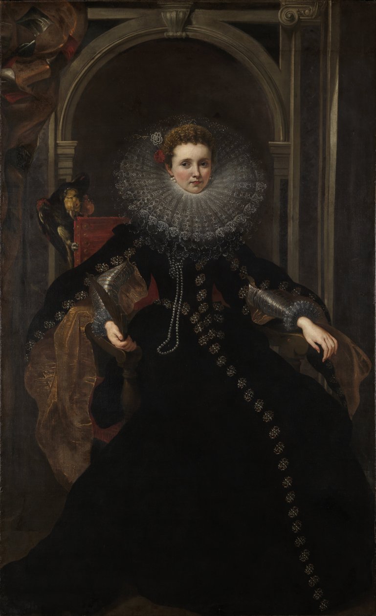 Formodet portræt af Marchesa Veronica af Peter Paul Rubens