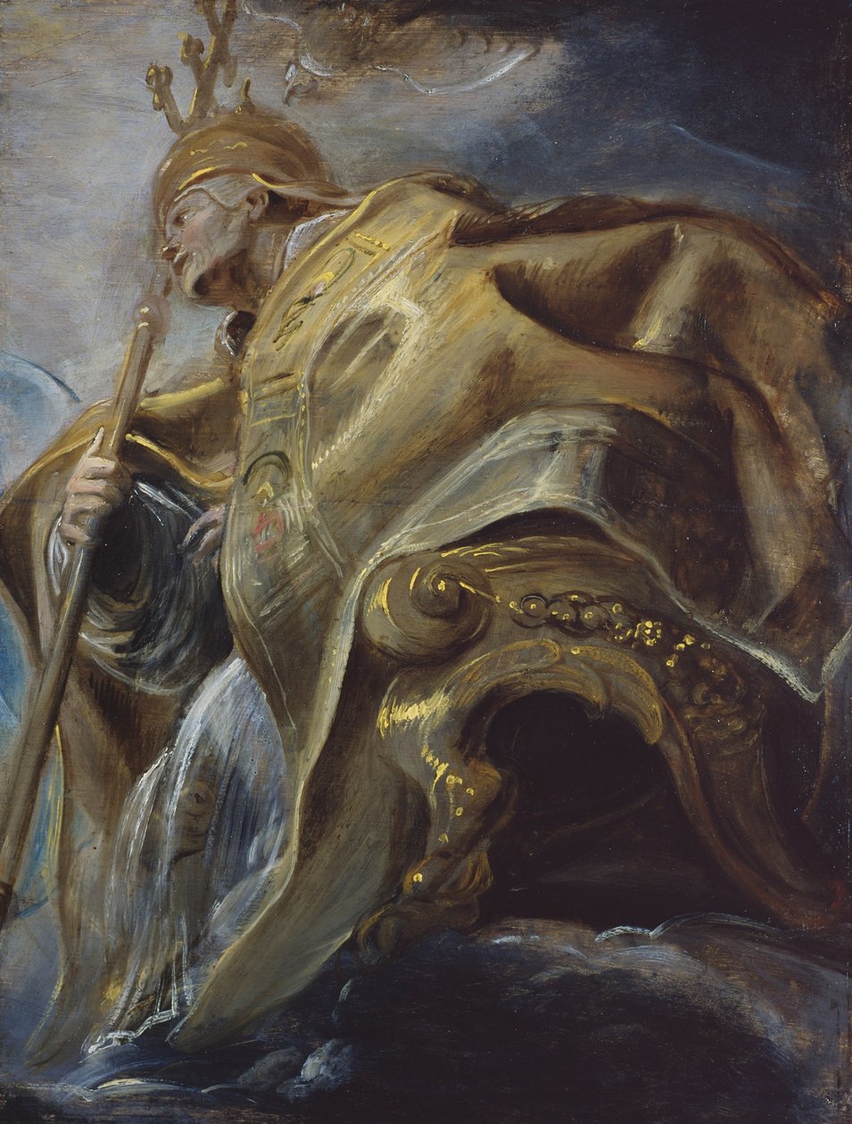 Skt. Gregor den Store (ca. 540-604) 1620 af Peter Paul Rubens