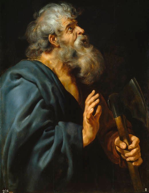 Sankt Matthias af Peter Paul Rubens