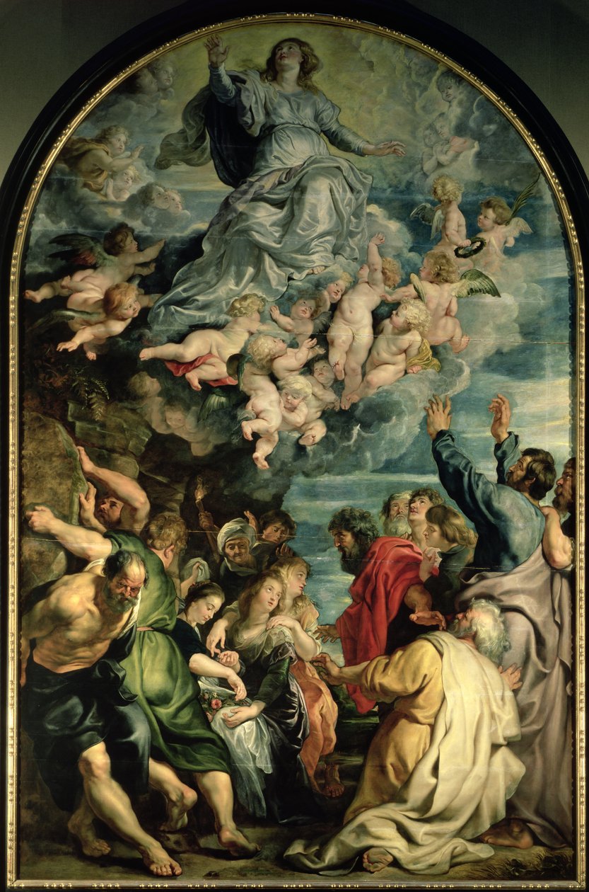 The Assumption of the Virgin Altertavle, 161114 (panel) af Peter Paul Rubens