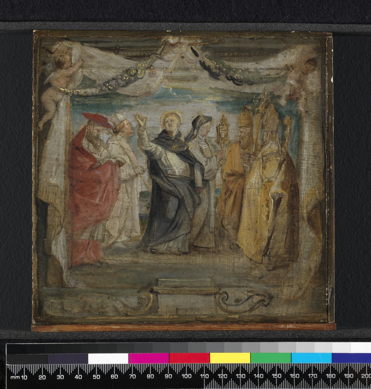 Eukaristiens forsvarere, ca. 1625-26 af Peter Paul Rubens