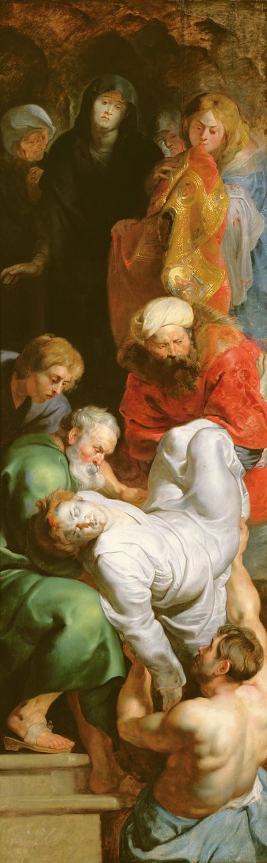 St. Stephens begravelse, fra St. Stephens Triptykon af Peter Paul Rubens