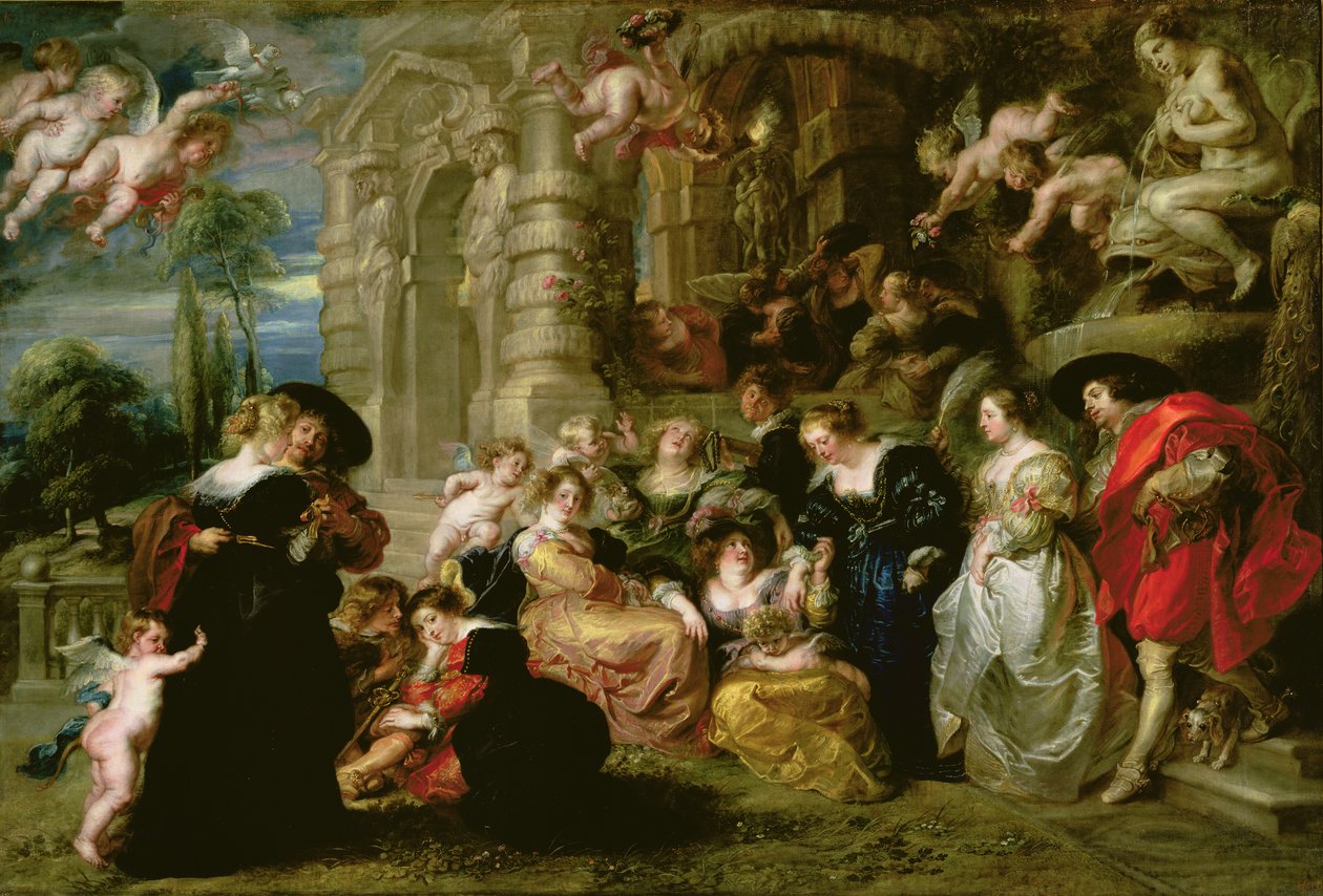 Kærlighedens Have, c.1630-32 af Peter Paul Rubens