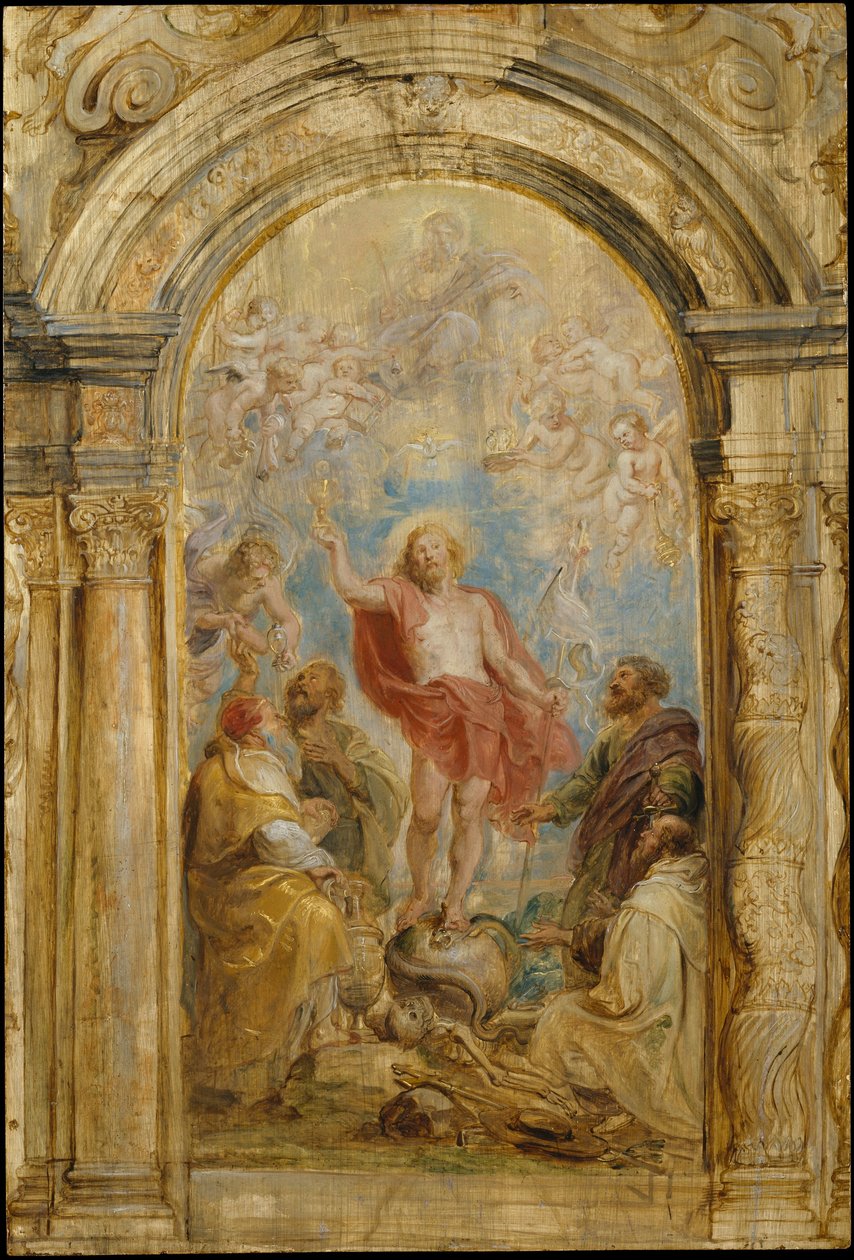 Eukaristiens forherligelse, ca. 1630-32 af Peter Paul Rubens