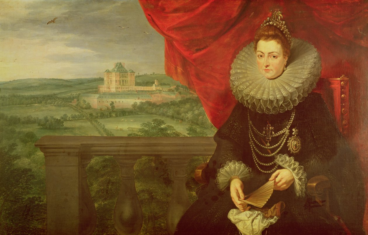 Infanta Isabella Clara Eugenia (1566-1633) (par 197174) af Peter Paul Rubens