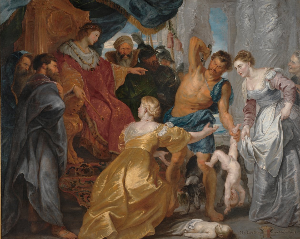 Salomons dom af Peter Paul Rubens