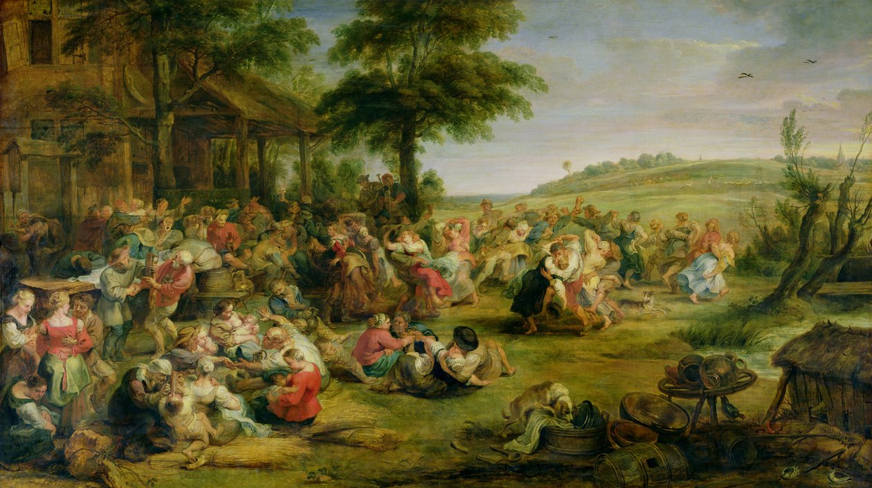 Kermessen, ca. 1635-38 af Peter Paul Rubens