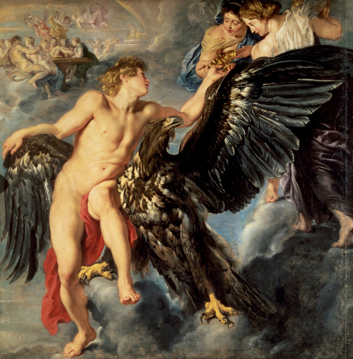 Kidnapningen af Ganymedes af Peter Paul Rubens