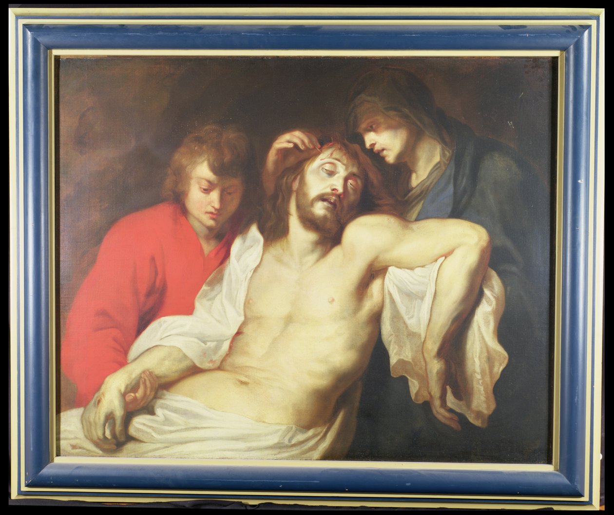 Klagesangen over den døde Kristus med Jomfruen og Johannes af Peter Paul Rubens