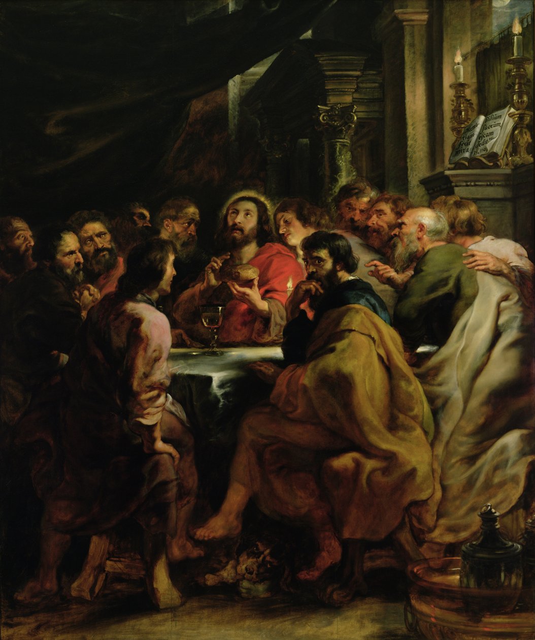 Den sidste nadver, 1630-32 af Peter Paul Rubens