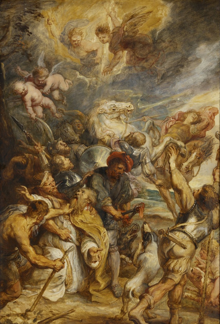Martinsdømmet Saint Livinus af Peter Paul Rubens