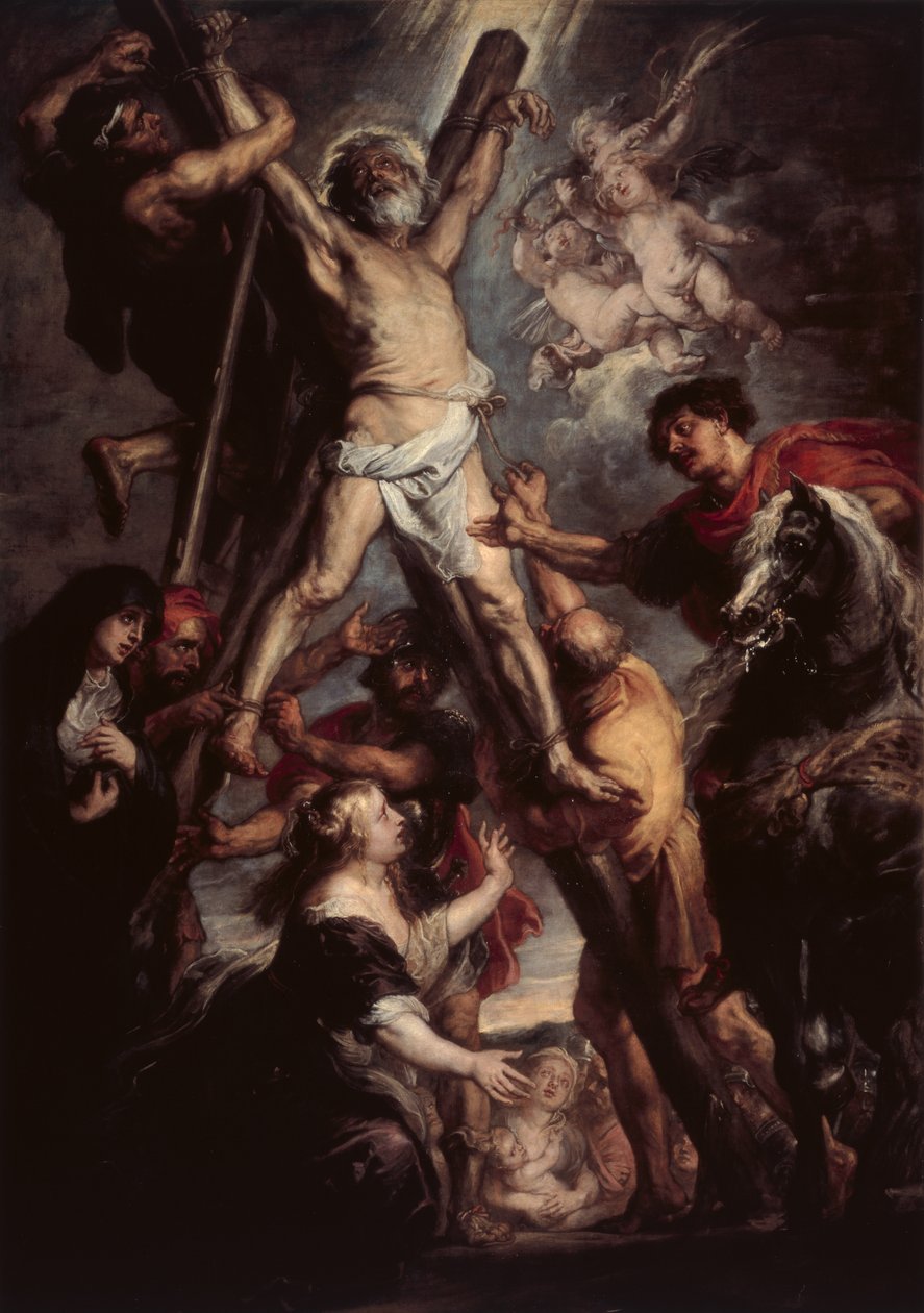 The Martyrium of St. Andrew, 1637 af Peter Paul Rubens