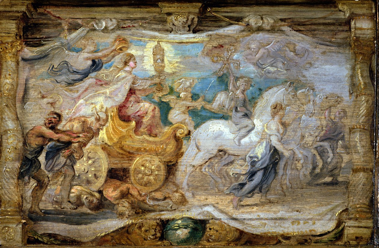 Eukaristiens triumf over uvidenhed og blindhed, ca. 1625-26 af Peter Paul Rubens
