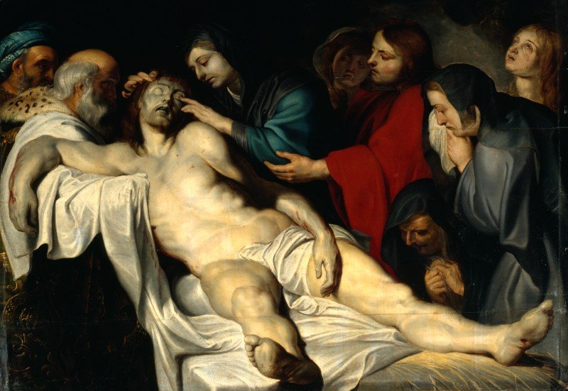 Sorg over den døde Kristus af Peter Paul Rubens