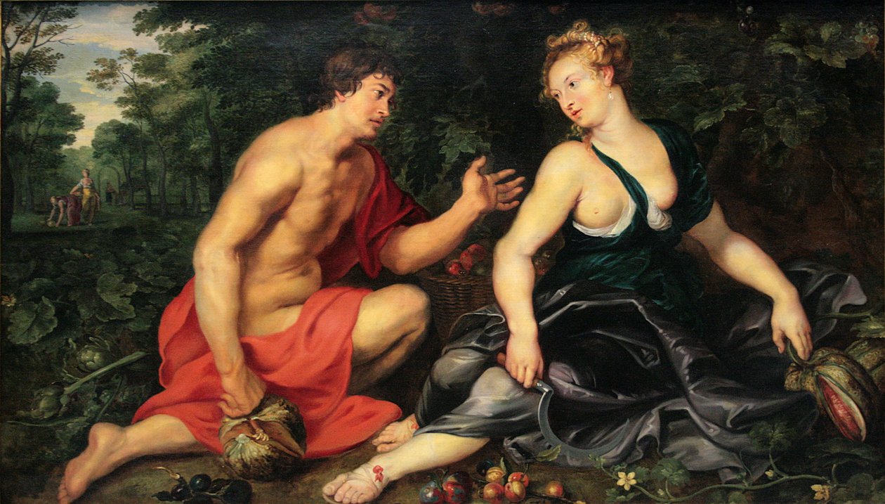 Vertumnus og Pomona af Peter Paul Rubens